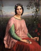 Louis Janmot Flower of the Fields Germany oil painting artist